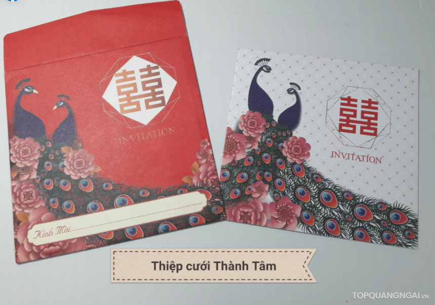 in thiệp cưới quảng ngãi