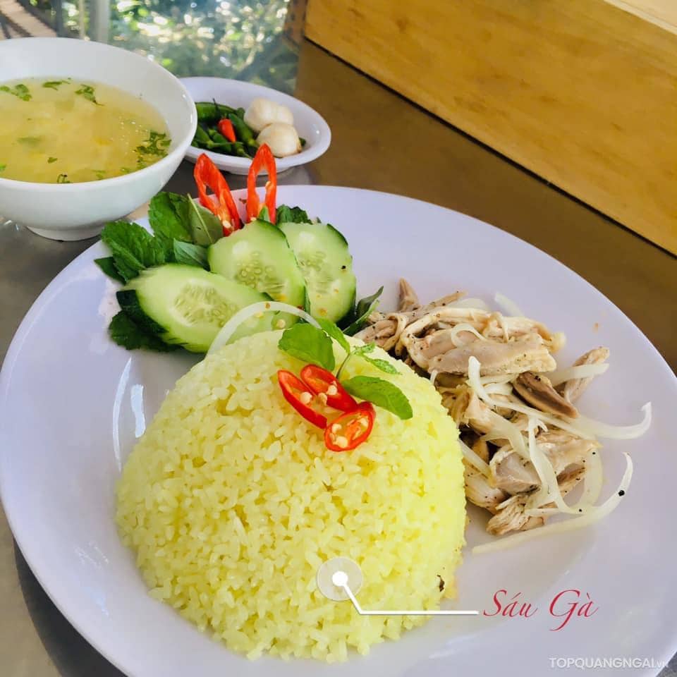 quán cơm gà ngon Quảng Ngãi