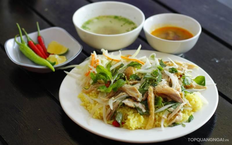 quán cơm gà ngon Quảng Ngãi