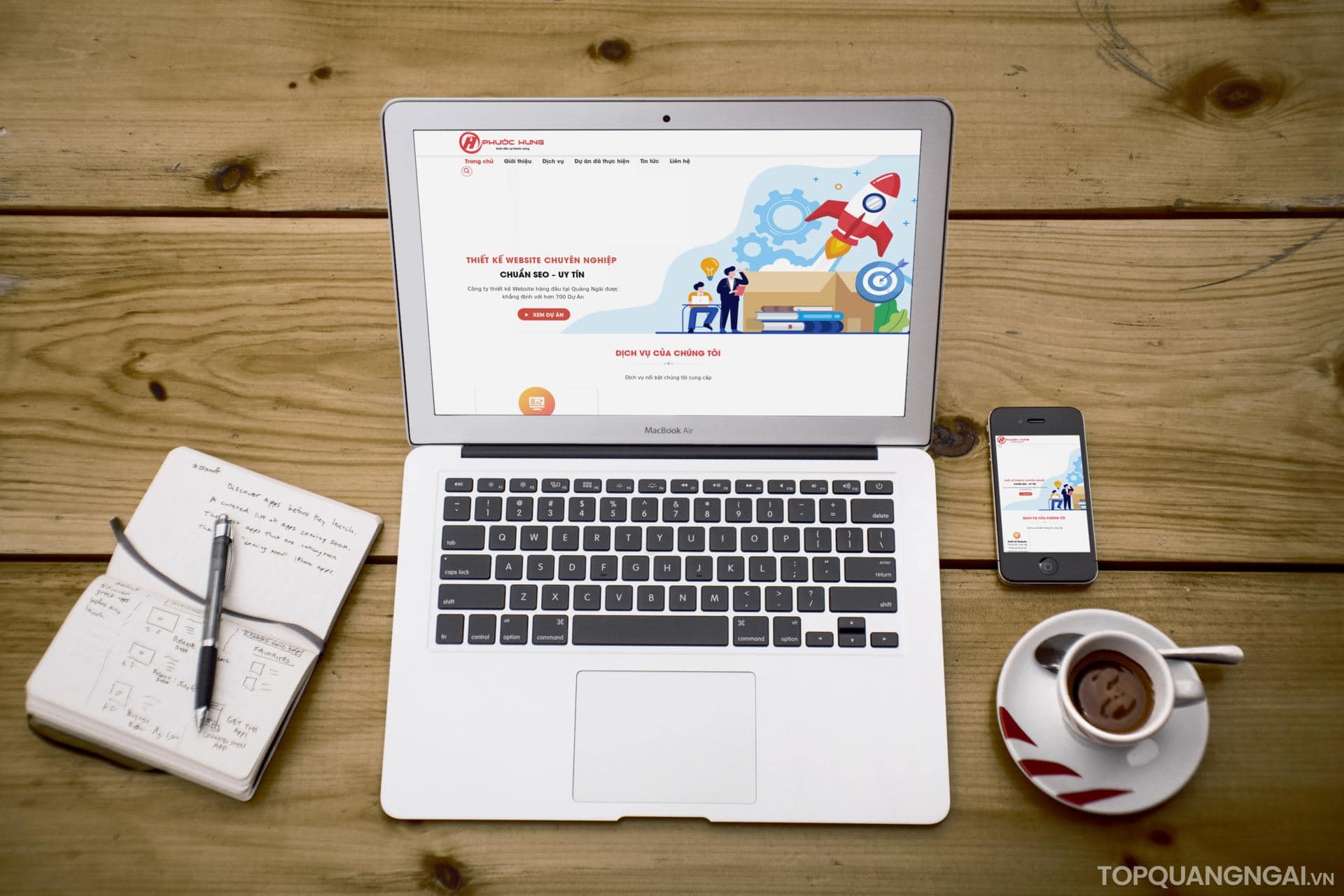 thiết kế website Quảng Ngãi