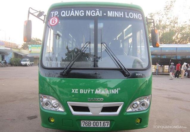 Lịch xe buýt Quảng Ngãi – Minh Long: Thông báo mới nhất 2024 từ xe buýt Mai Linh Quảng Ngãi