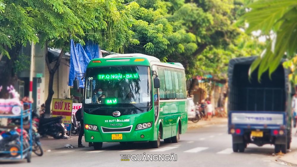 Lịch xe buýt Quảng Ngãi - Ba Tơ - Ba Vì 2022: Lộ trình di chuyển, giờ xe chạy