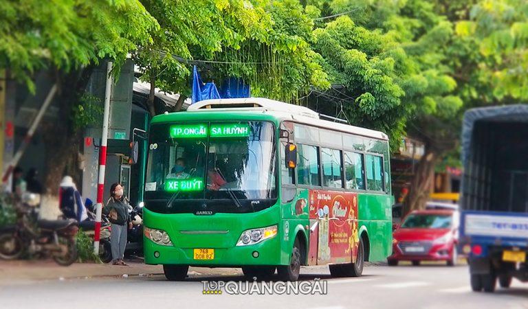 Lịch xe buýt Quảng Ngãi – Sa Huỳnh: Lộ trình 2024, giờ xe chạy chính xác nhất