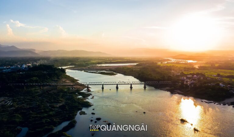 Mê đắm trước đệ nhất thắng cảnh sông Trà Quảng Ngãi