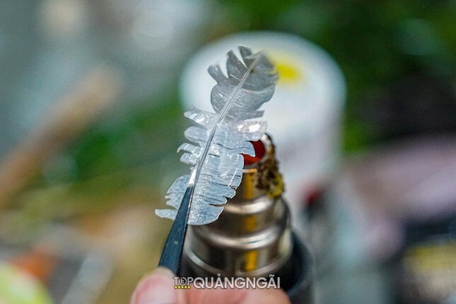 Độc đáo vườn cây giả như thật của anh phụ hồ Quảng Ngãi Độc đáo vườn cây giả như thật của anh phụ hồ Quảng Ngãi