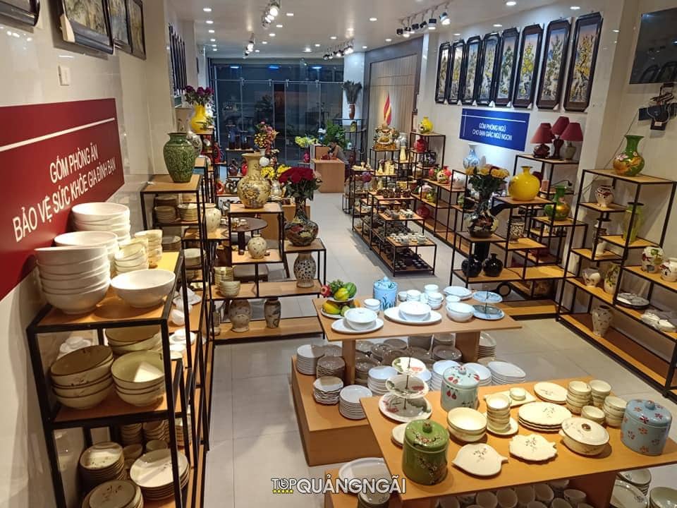 Top 4 cửa hàng gốm sứ Quảng Ngãi uy tín nhất