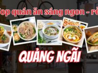 Quán ăn sáng Quảng Ngãi ngon rẻ